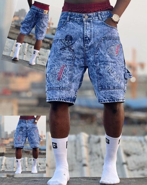 Shorts en jean style urbain