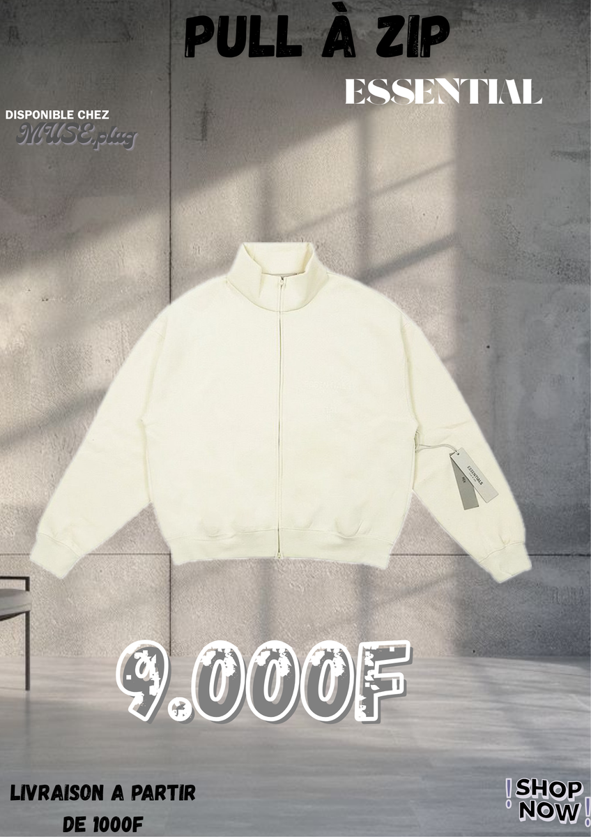 Pull à Zip Essentiel