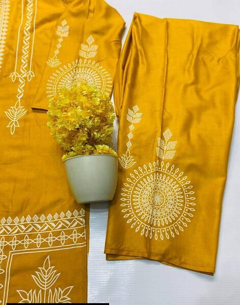 2 PCs women stitched Linen