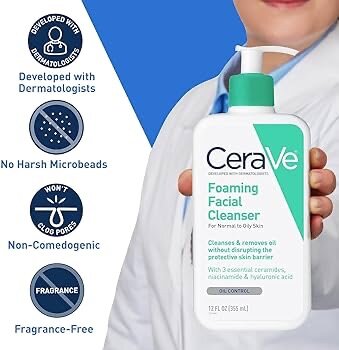 CeraVe Foaming Cleanser (Normal to Oily Skin)