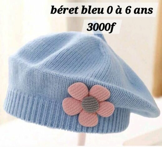Béret Enfant Fleur