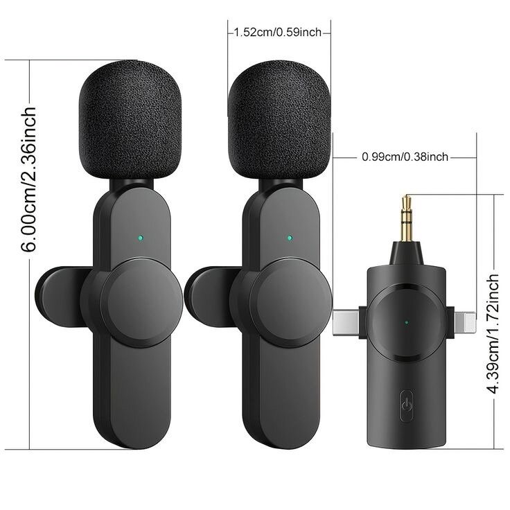 3 in 1 wireless microphone