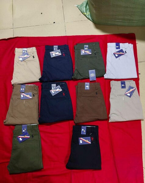 Pantalons chinos classiques homme