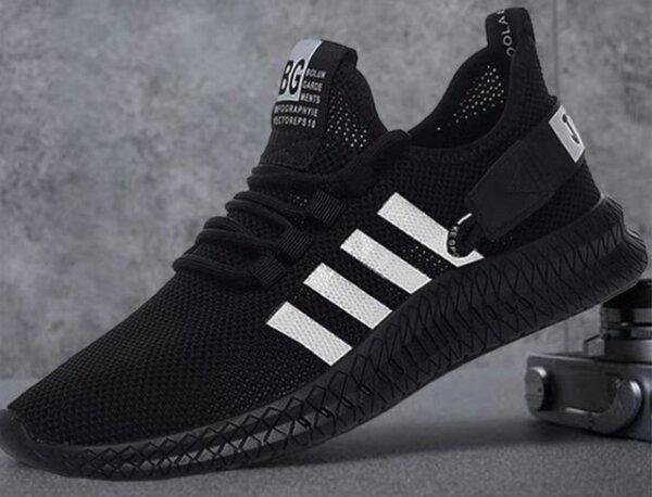 Paire de baskets pour homme noir