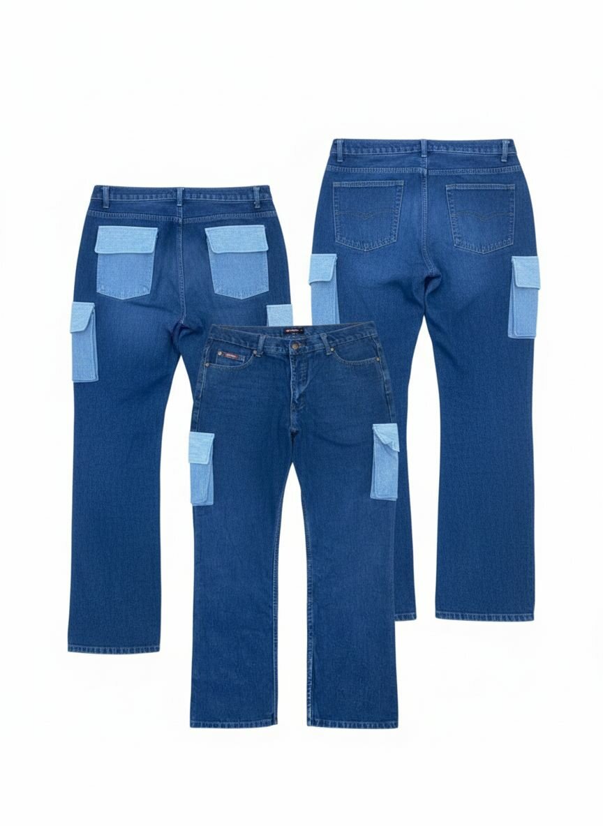 Jean cargo tendance homme