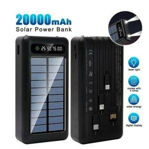 Batterie Externe Solaire 20000mAh