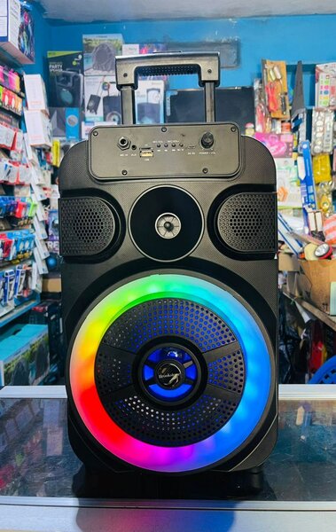 Enceinte Bluetooth LED portable