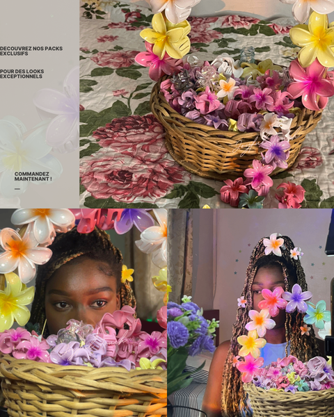 Pince à cheveux(Pink Queen)