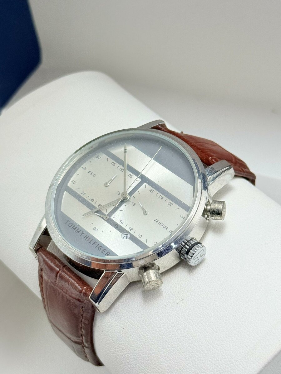 Montre Homme Cuir Élegante