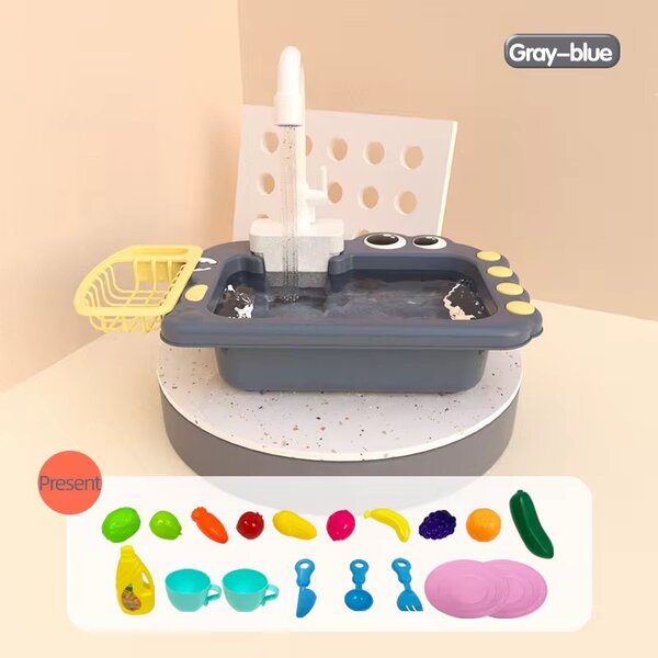 Évier jouet avec accessoires