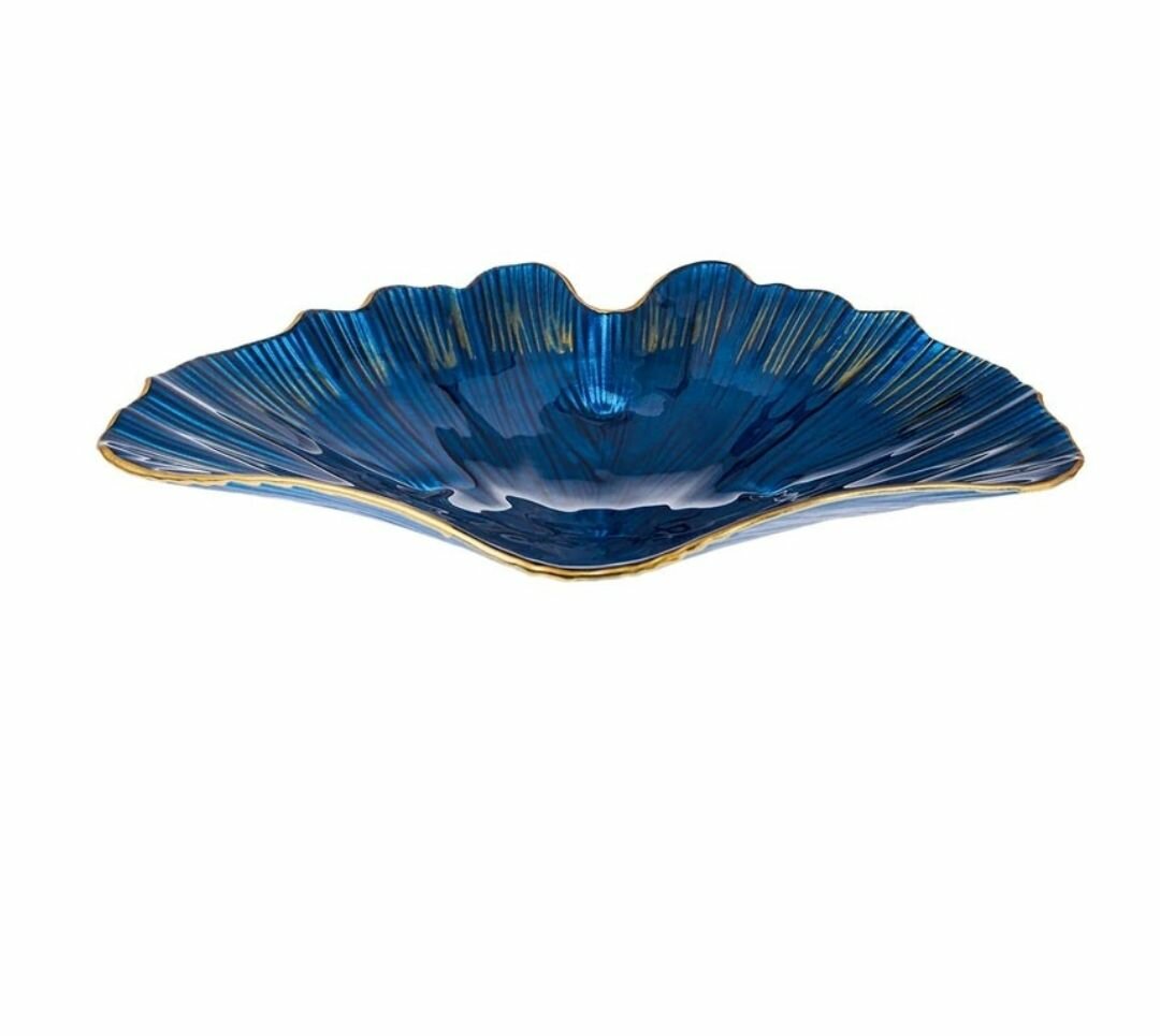 3 PIECES GINKO DECORATIVE PLATE SET -