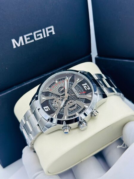 Montre Chronographe Megir Homme
