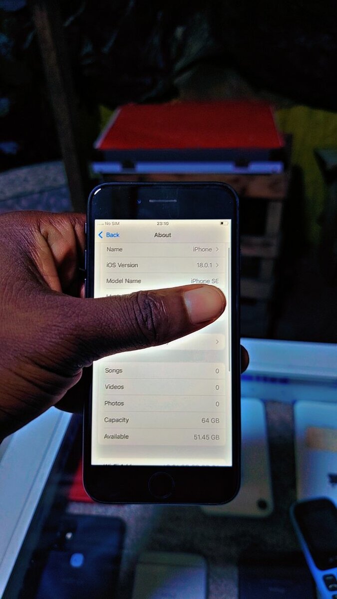 I phone se second generation...