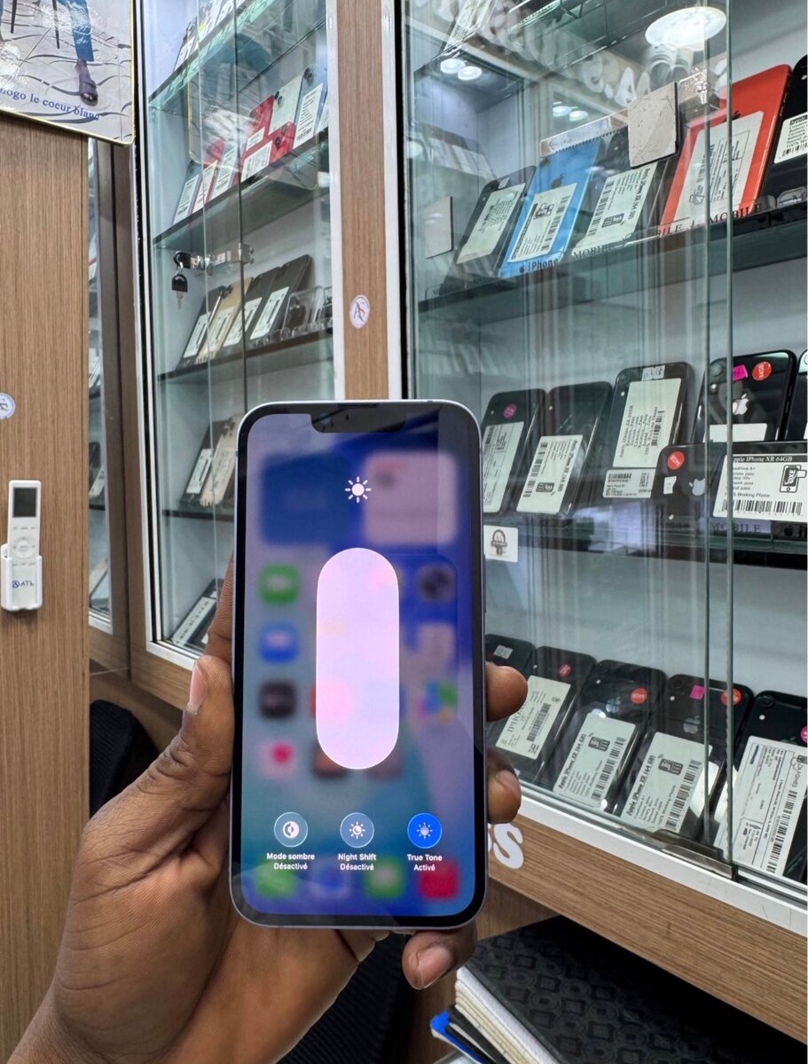 Smartphone Apple Bleu