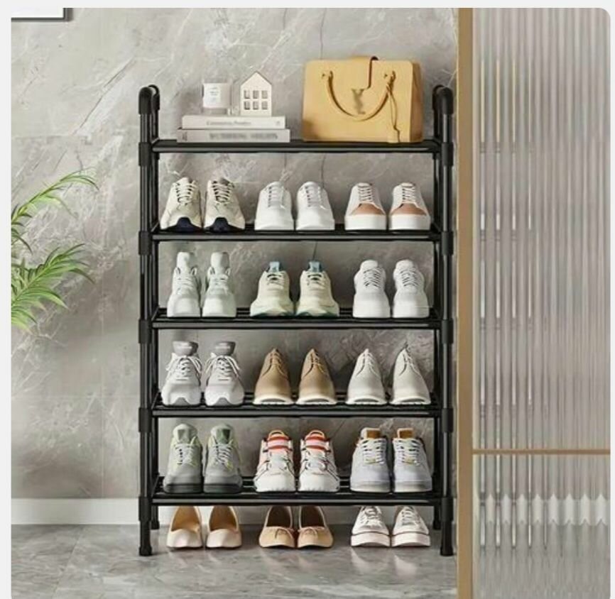 Étagère à chaussures 5 niveaux