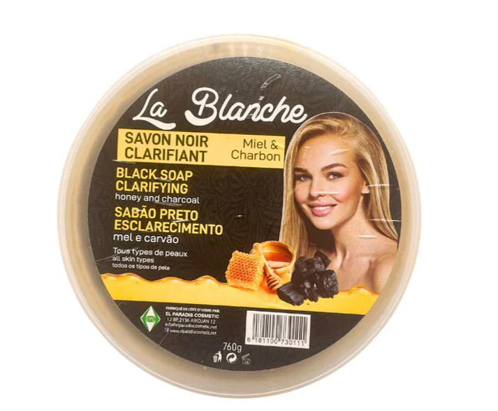 Savon Noir Clarifiant Miel Charbon