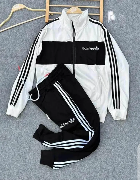 Ensemble survêtement Adidas noir et blanc