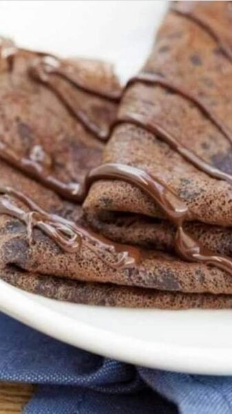 Crêpes au chocolat gourmandes