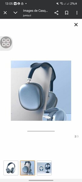 Casque audio sans fil élégant