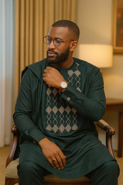 Boubou homme 3 pièces