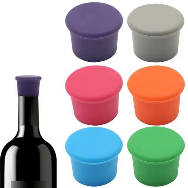 Bouchon de bouteilles de vin en silicone