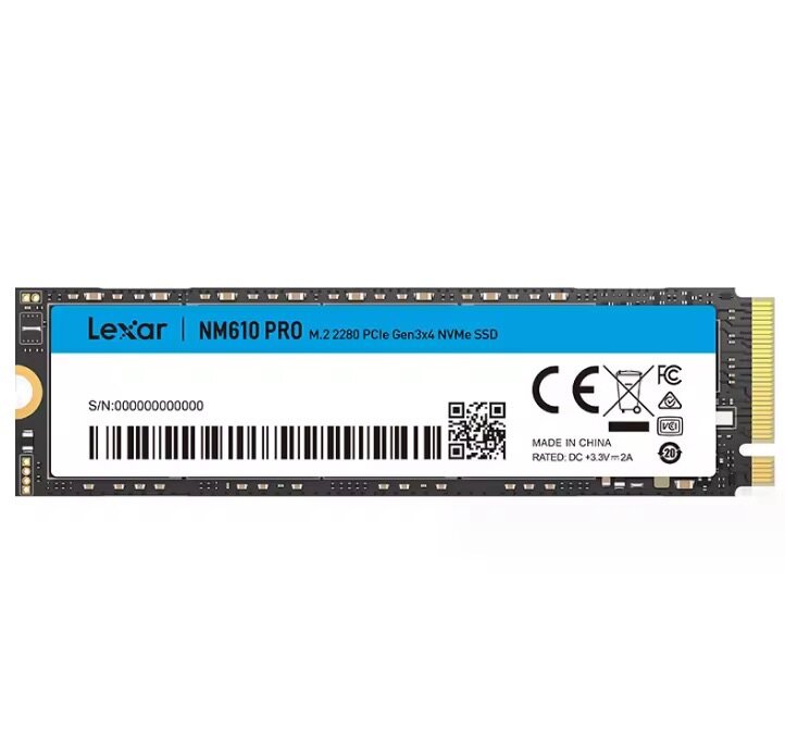 SSD Lexar NM610 PRO 500GB NVMe