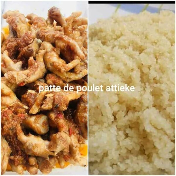 Pattes de poulet attieke
