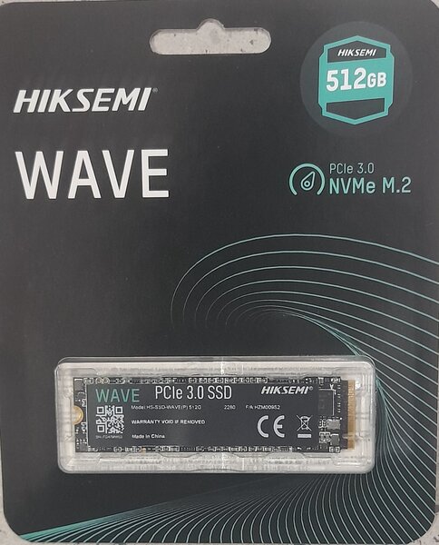 Hikvision HIKSEMI M.2 Internal SSD 512GB E3000 PCIe Gen 3x4