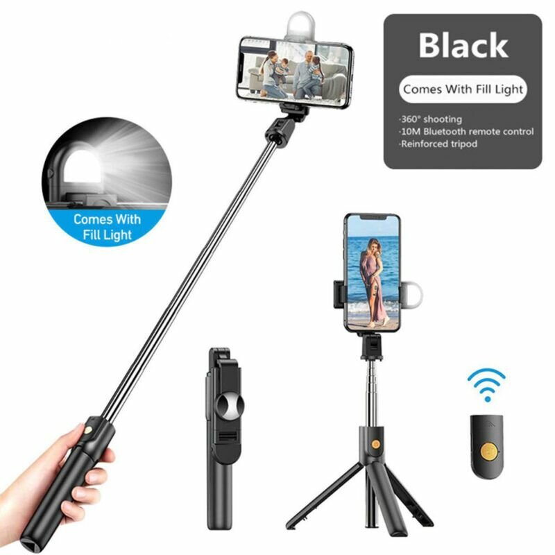 K10 S Wireless Selfie Stick Tripod - Multi-Function