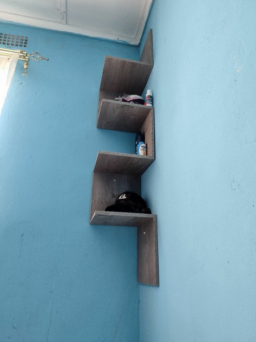 Floating Corner Shelf