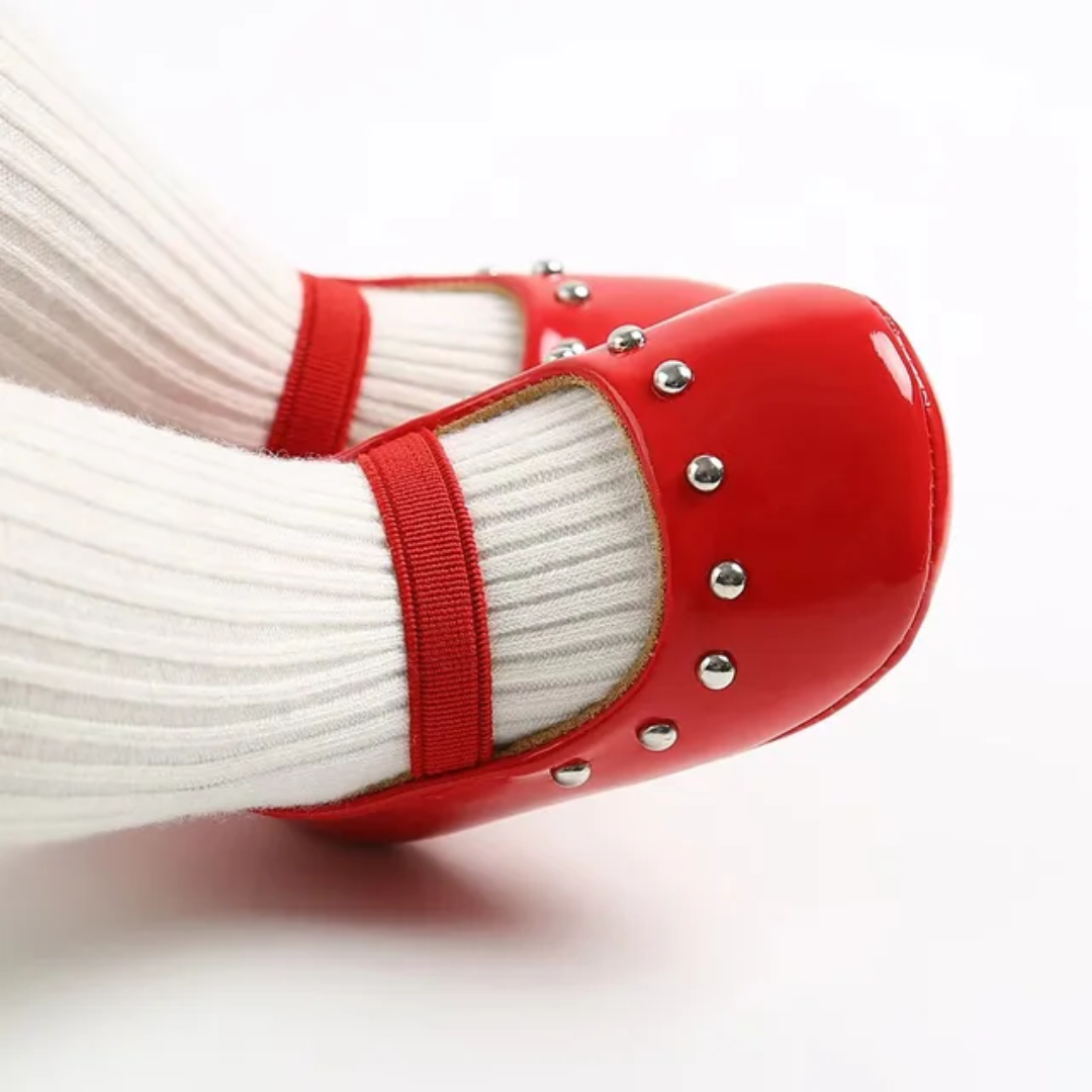 Ballerines Enfant Vernies Élégantes