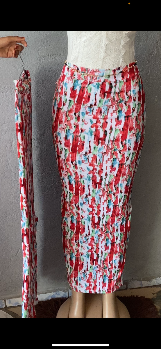 Jupe Longue Imprimée Colorée