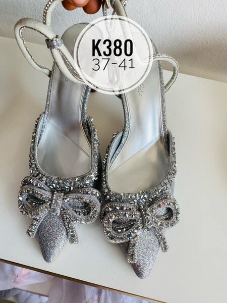 Beautiful silver shoes