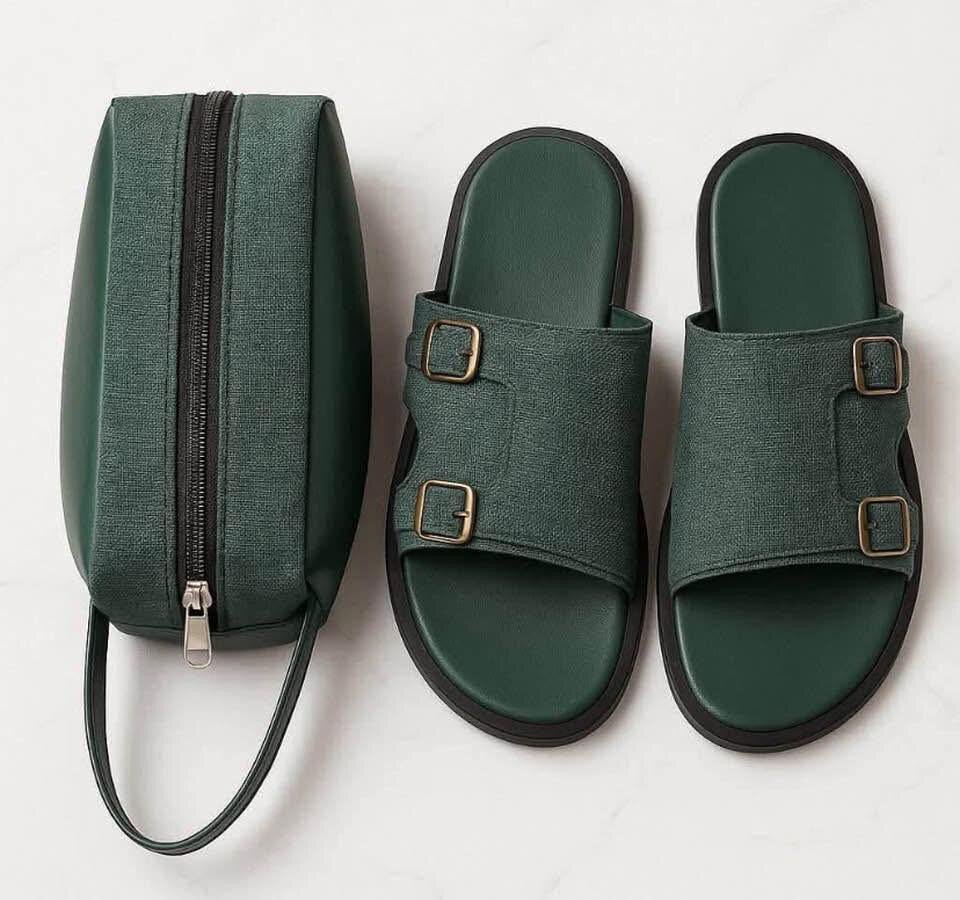 Sandales élégantes avec trousse