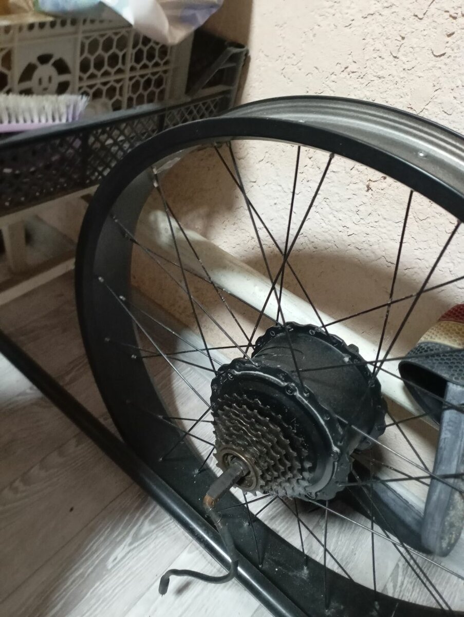 Мотор для электро велосипеда федбайк 350ват с диском