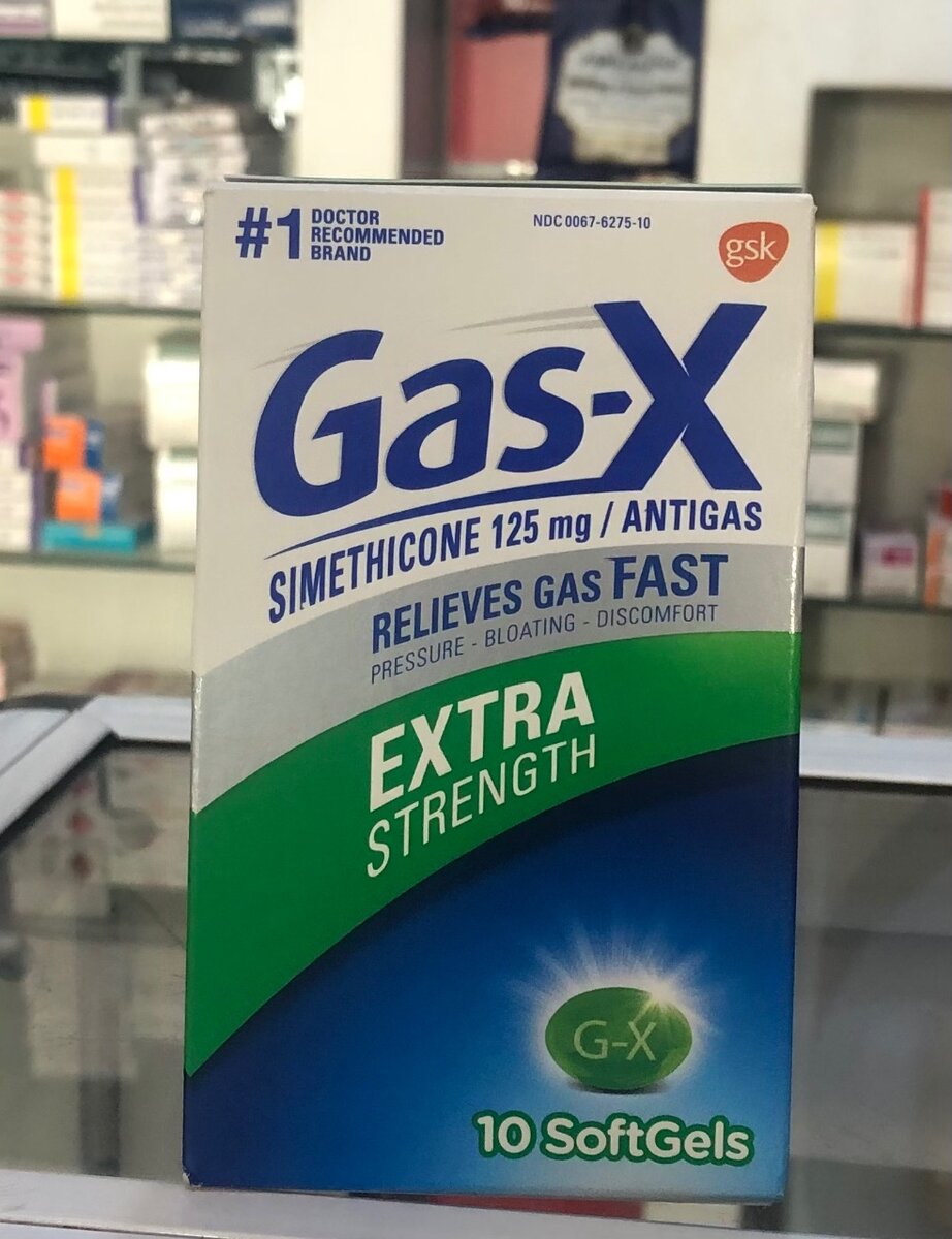 GAS-X SOFTGEL 10,s Tummy Gas Reliever