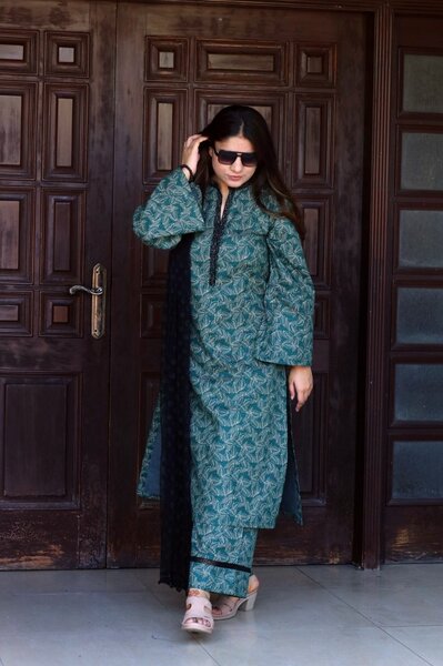 Digital lwan printed fabric