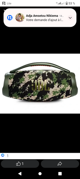 Casque JBL camouflage étanche
