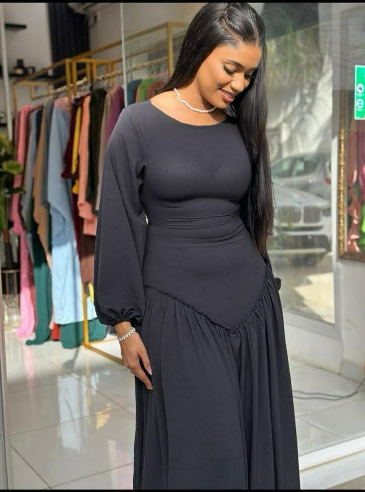 Robe longue élégante pour femm