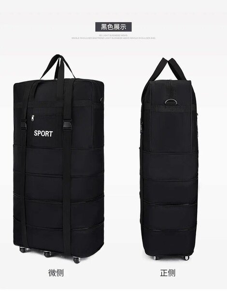 Wheeled luggage bags