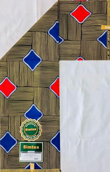 Polyester fabric with print