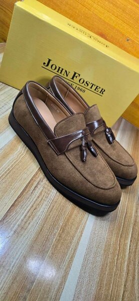 Mocassins en daim John Foster