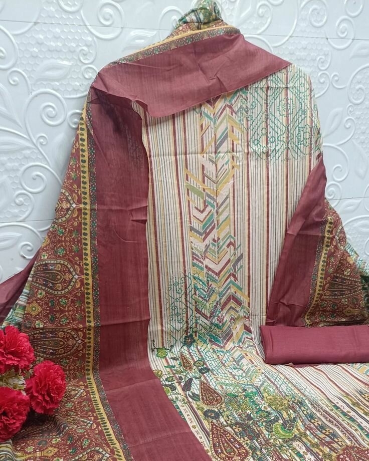Cotton 3 Peace Suit
