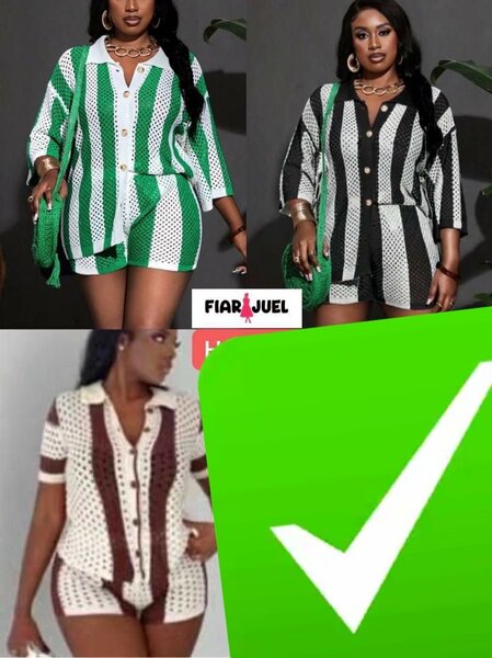 Ensemble crochet chic femmes