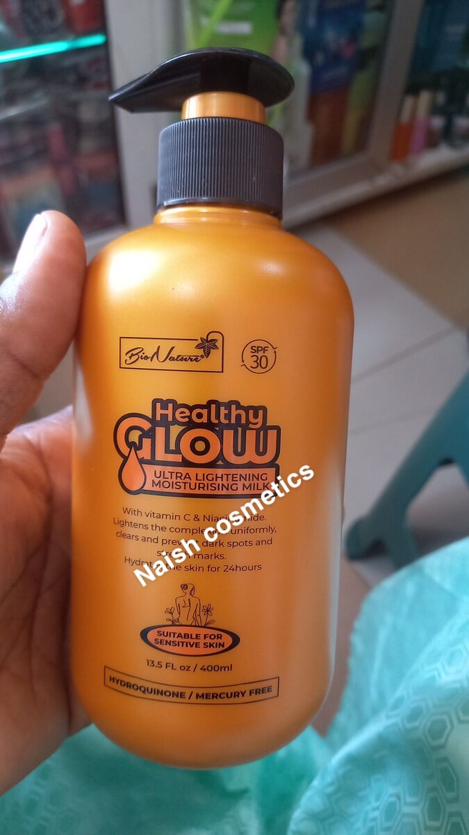 Healthy  glow ultra lightening  moisturising  milk