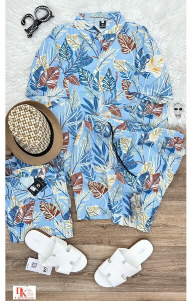 Ensemble Tropical Homme Été