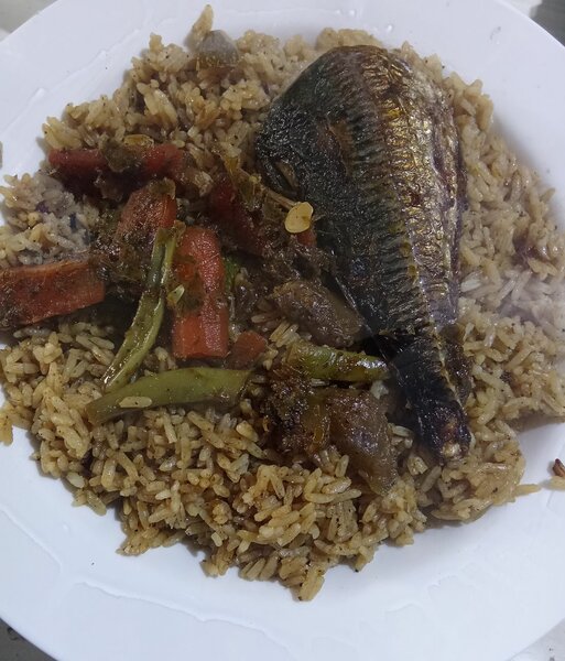 Plat de Tchèp avec Poisson