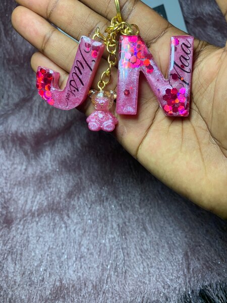 Resin keychain and souvenirs