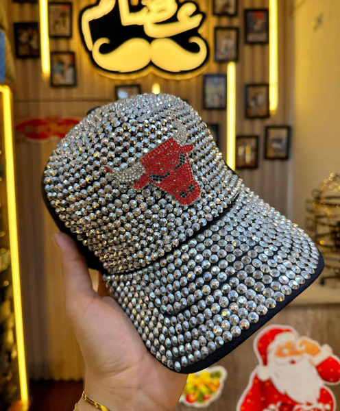 Rhinestone Bling Caps