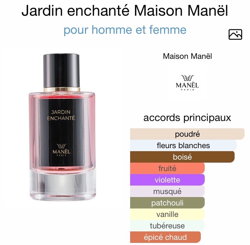 Parfum Jardin Enchanté Mixte